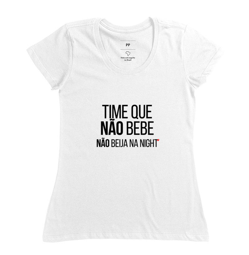 Camiseta Alê Oliveira Carnaval - TIME QUE NÃO BEBE