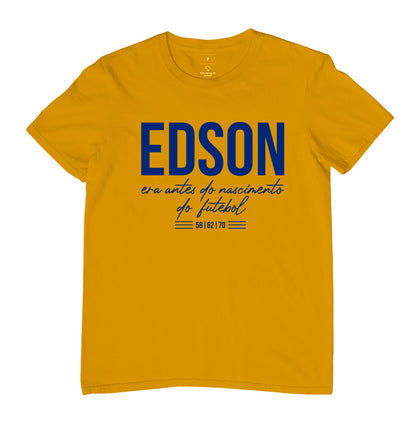 Camiseta Edson Era Antes Amarela