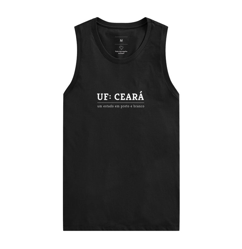 Regata UF Ceará - Preta (Produto Oficial - Licenciado)