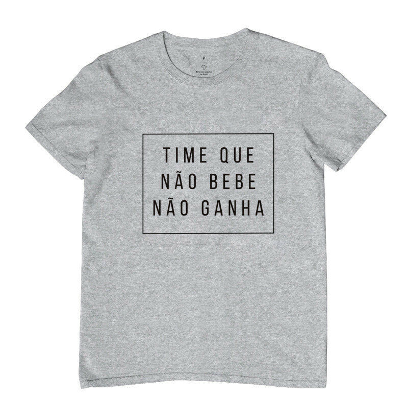 Camiseta Alê Oliveira - TIME QUE NÃO BEBE