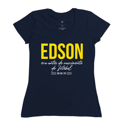 Camiseta Edson Era Antes Azul