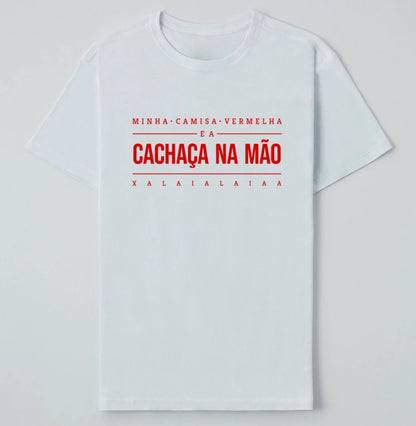 Camiseta Cachaça - Branca