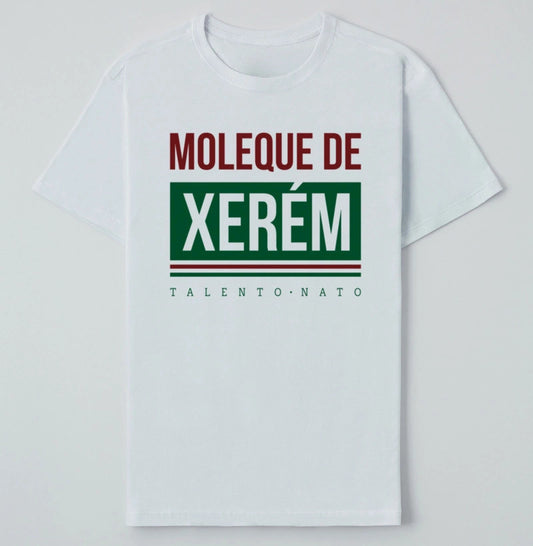 Camiseta Moleque de Xerém - Branca