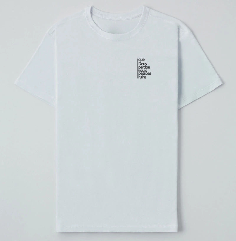 Camiseta CL Que Deus Perdoe - Branca