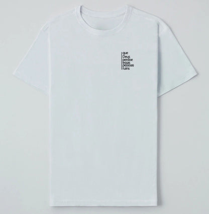 Camiseta CL Que Deus Perdoe - Branca