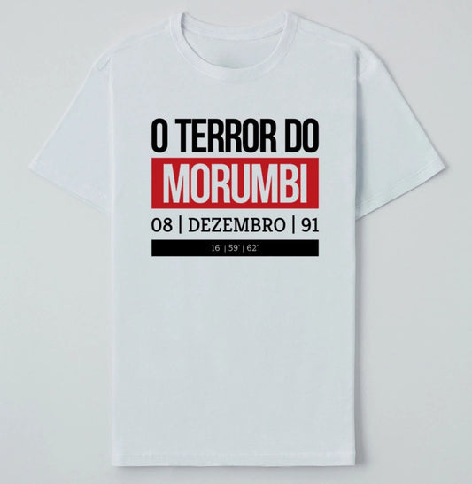 Camiseta Terror - Branca