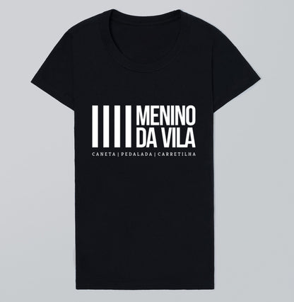 Camiseta Menino da Vila - Preta