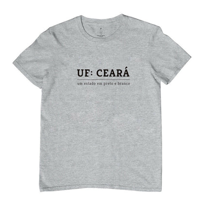 Camiseta UF Ceará - Branca (Produto Oficial - Licenciado)