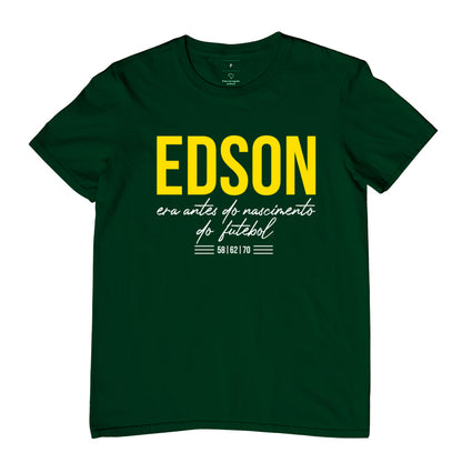 Camiseta Edson Era Antes Verde