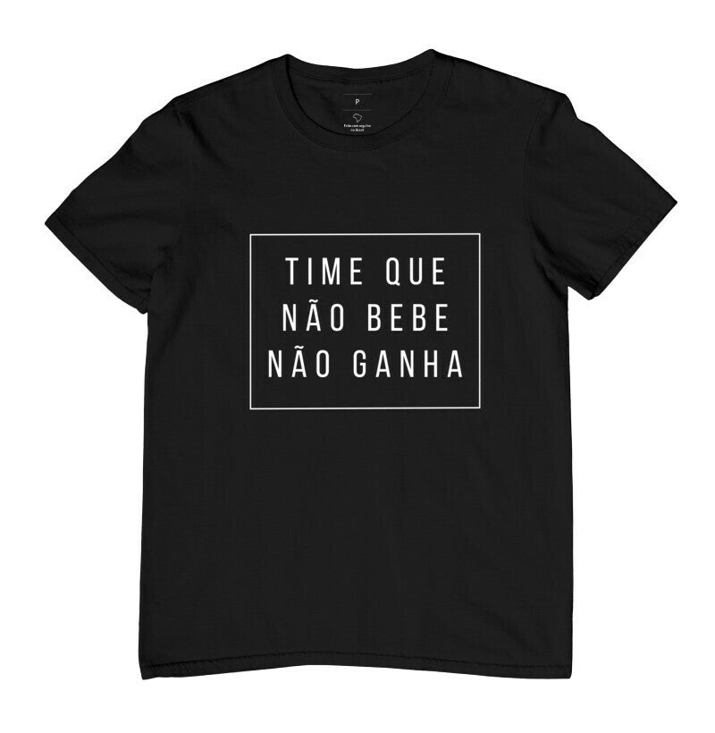 Camiseta Alê Oliveira - TIME QUE NÃO BEBE