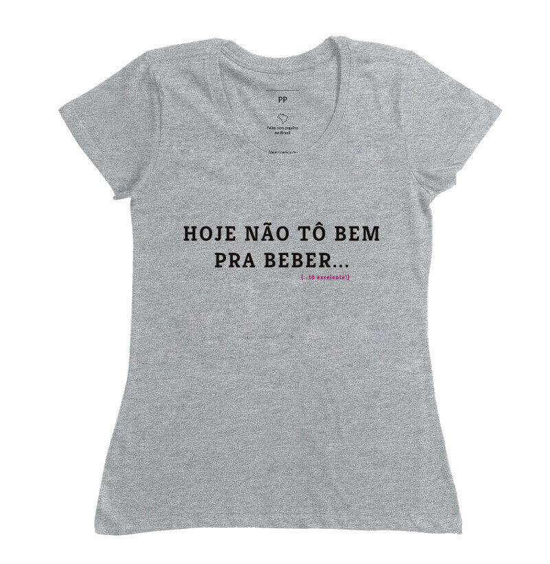 Camiseta Alê Oliveira - HOJE NÃO TÔ BEM