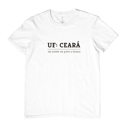 Camiseta UF Ceará - Branca (Produto Oficial - Licenciado)
